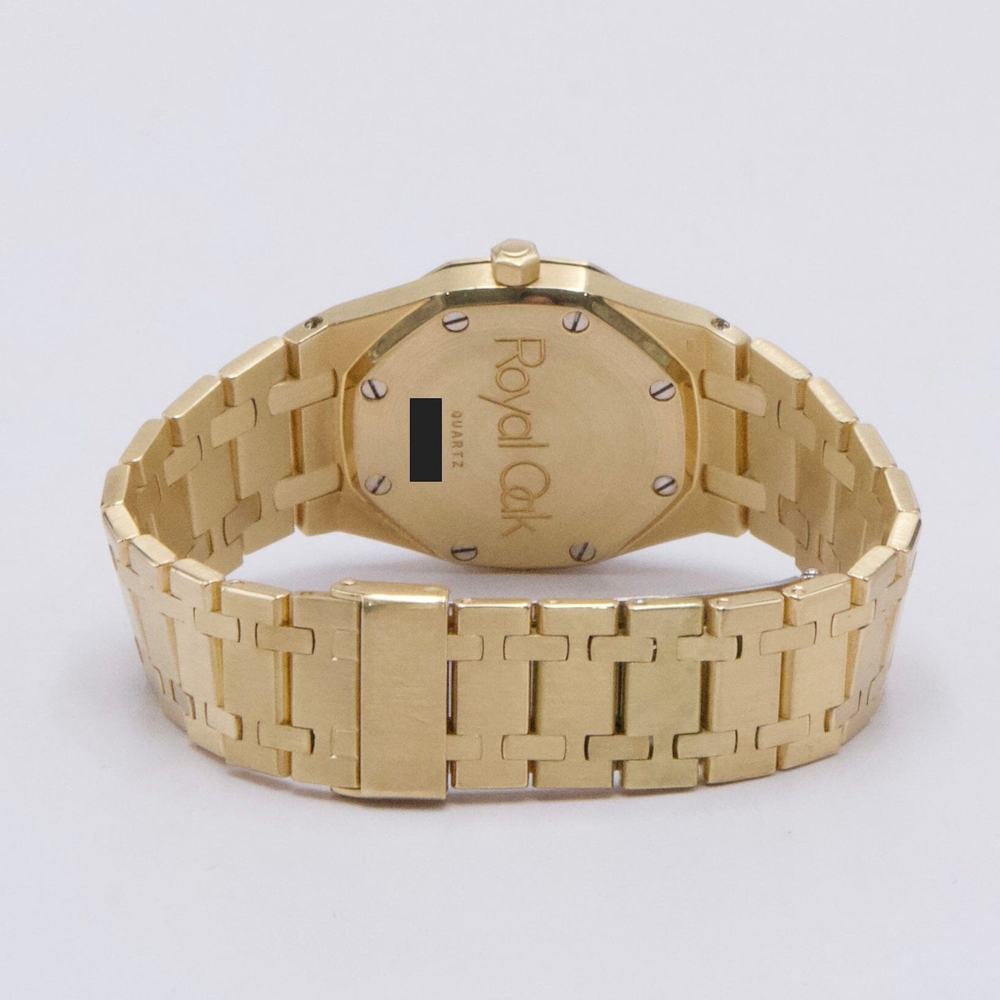 Audemars Piguet Royal Oak 56271BA Grey Dial 18K Yellow Gold Ladies Watch With Papers - Watches