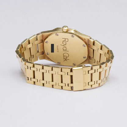 Audemars Piguet Royal Oak 56303BA Diamond Champagne Dial 18K Yellow Gold Watch - Watches