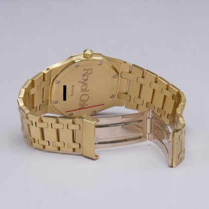 Audemars Piguet Royal Oak 56303BA White Dial 18K Yellow Gold Watch - Watches