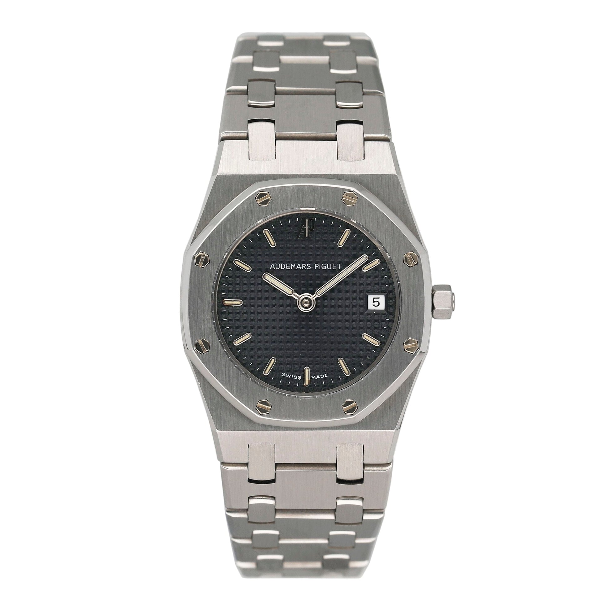 Audemars Piguet Royal Oak 66270ST Blue Dial Ladies Watch - Watches