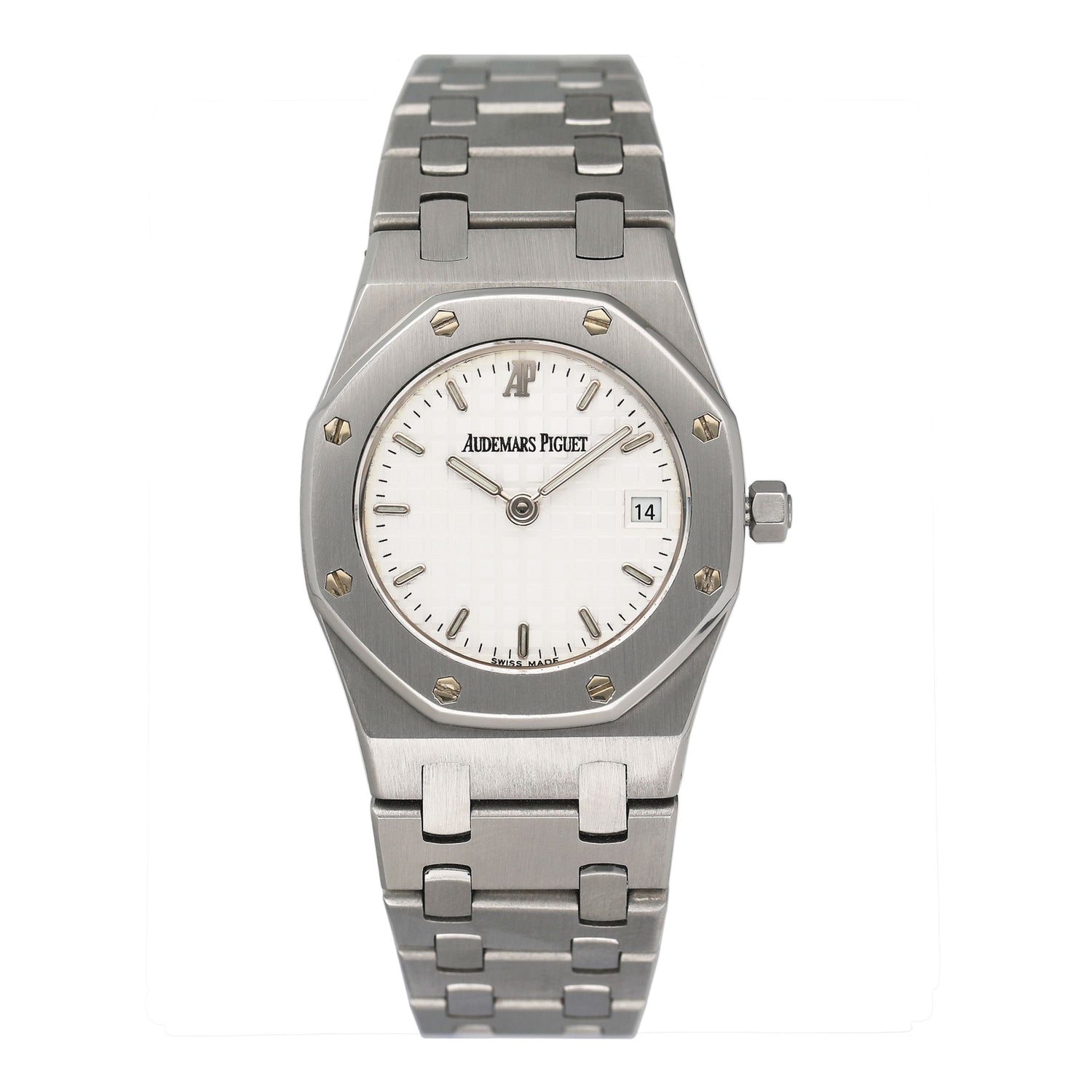 Audemars Piguet Royal Oak 66270ST White Dial Ladies Watch - Watches