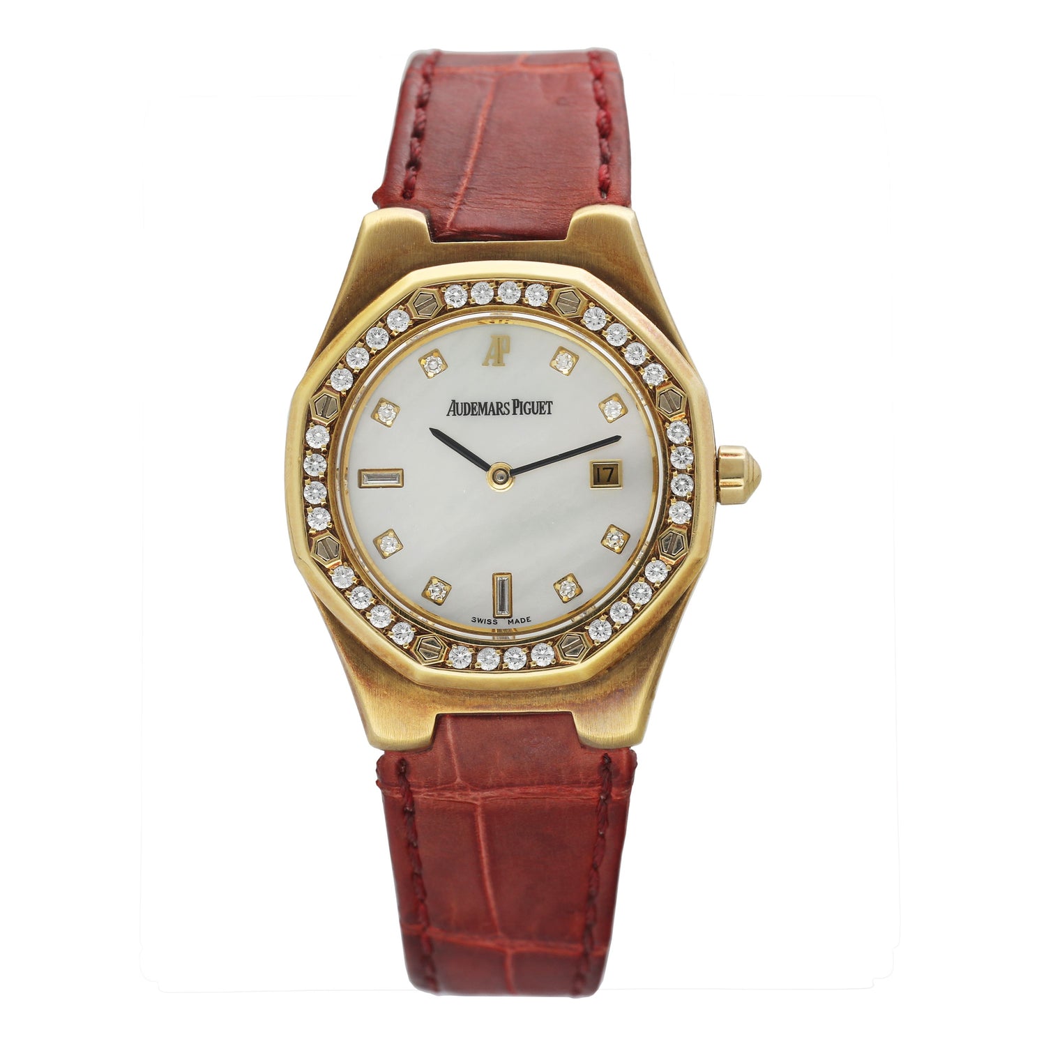 Audemars Piguet Royal Oak 66800BA Diamond MOP Dial Ladies Watch - Watches