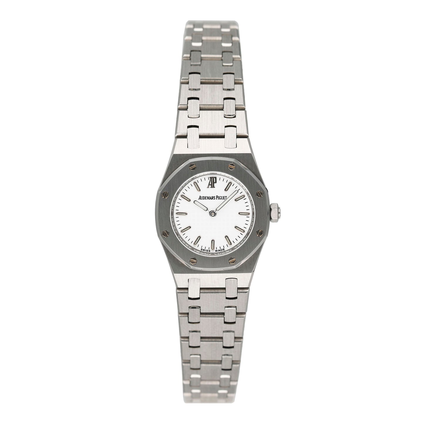 Audemars Piguet Royal Oak 67075ST Mini Shite Dial Ladies Watch