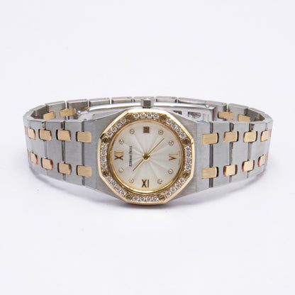 Audemars Piguet Royal Oak 67372SA White Dial Ladies Watch - Watches
