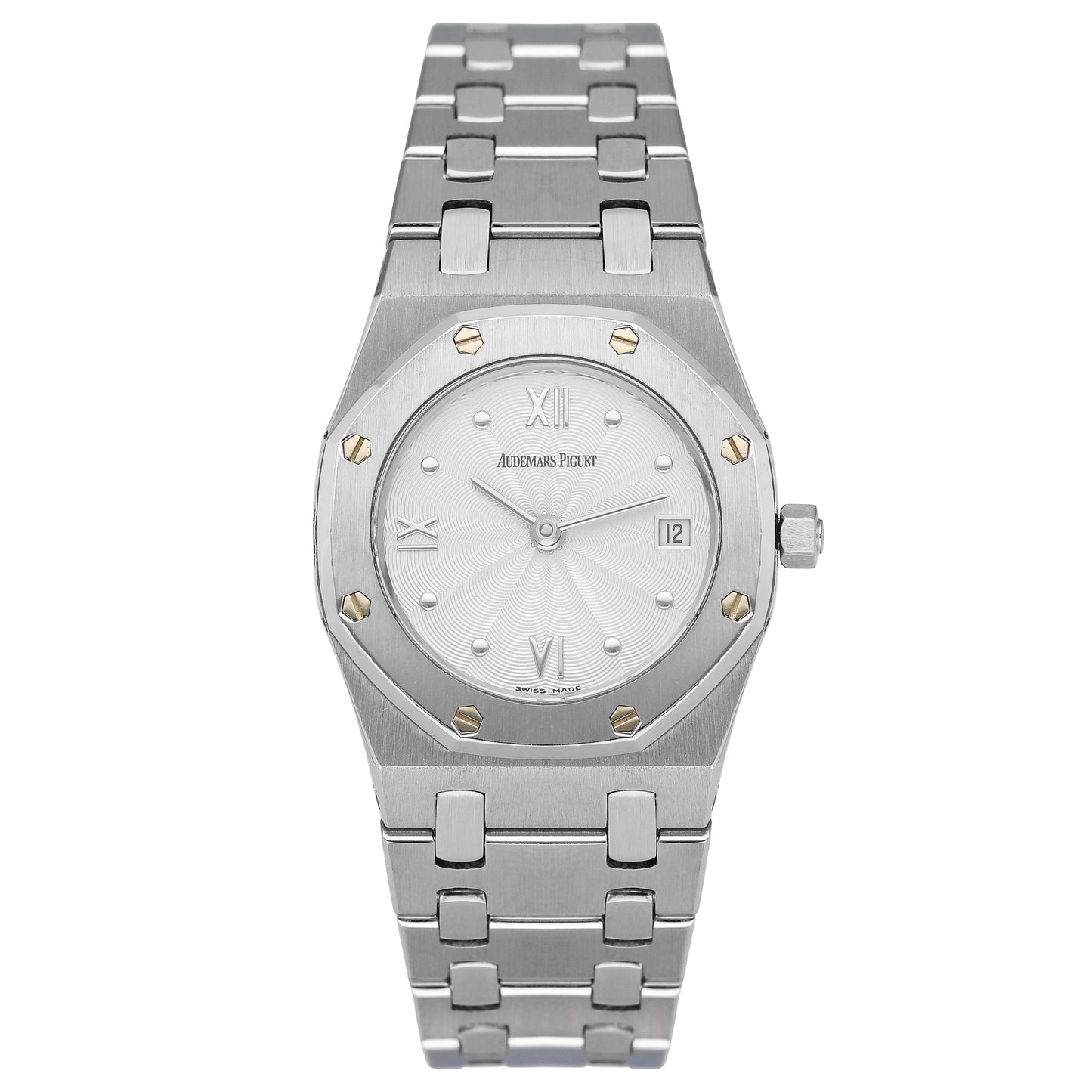 Audemars Piguet Royal Oak 67470ST White Dial Ladies Watch - Watches