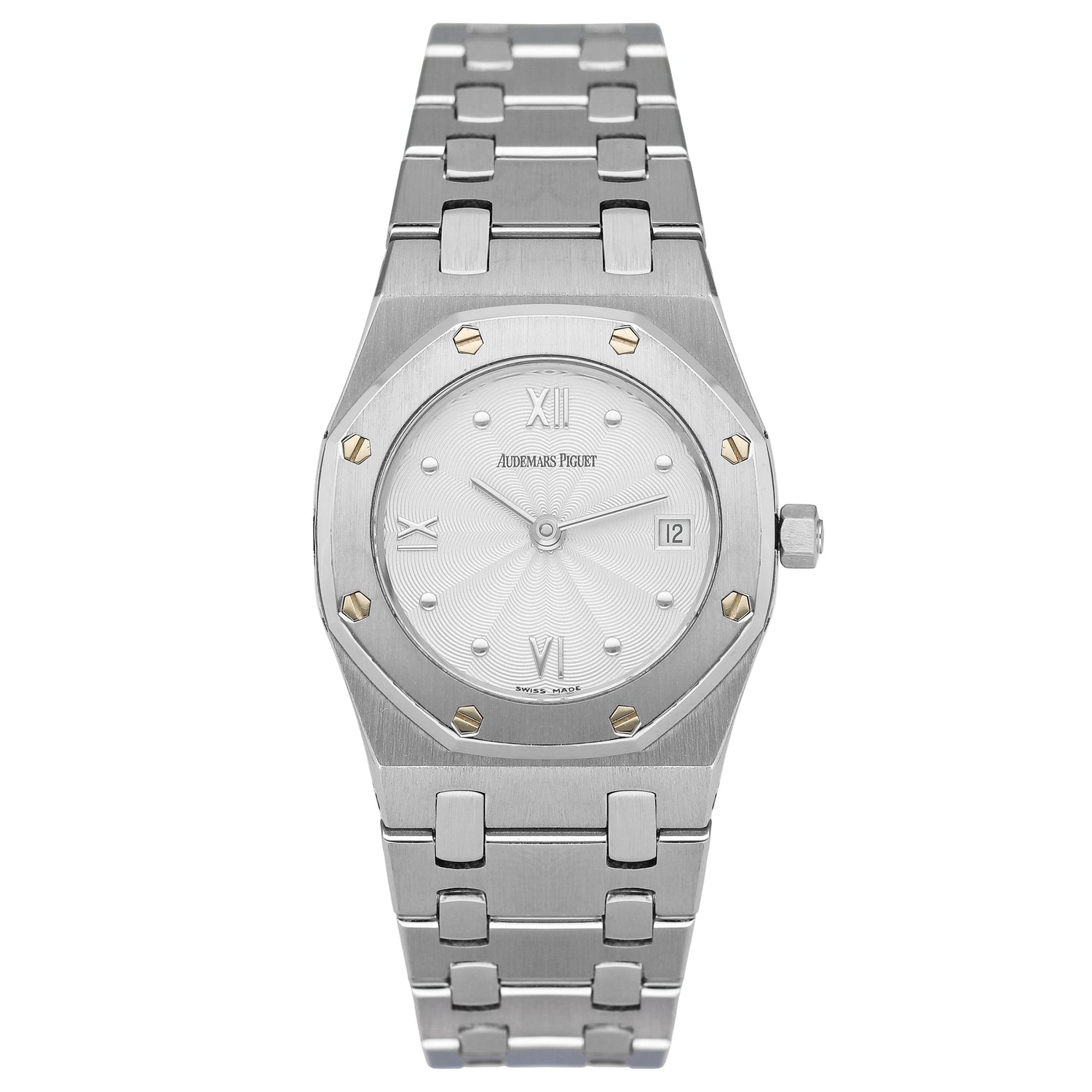 Audemars Piguet Royal Oak 67470ST White Dial Ladies Watch - Watches