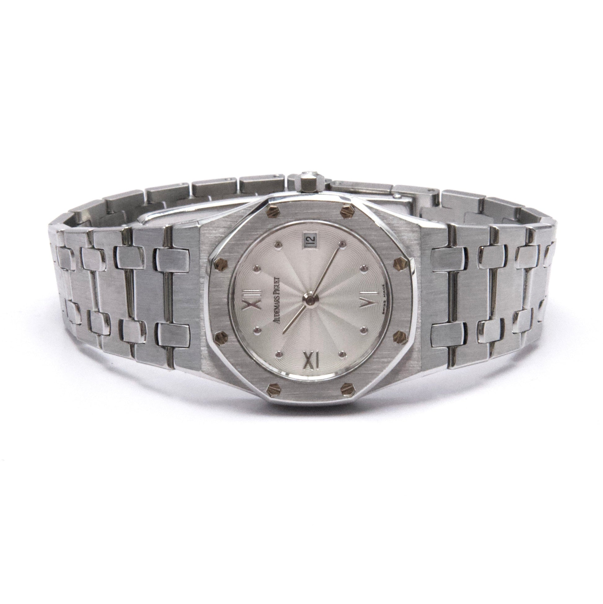 Audemars Piguet Royal Oak 67470ST White Dial Ladies Watch - Watches