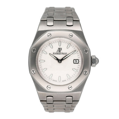 Audemars Piguet Royal Oak 67600ST White Dial Ladies Watch