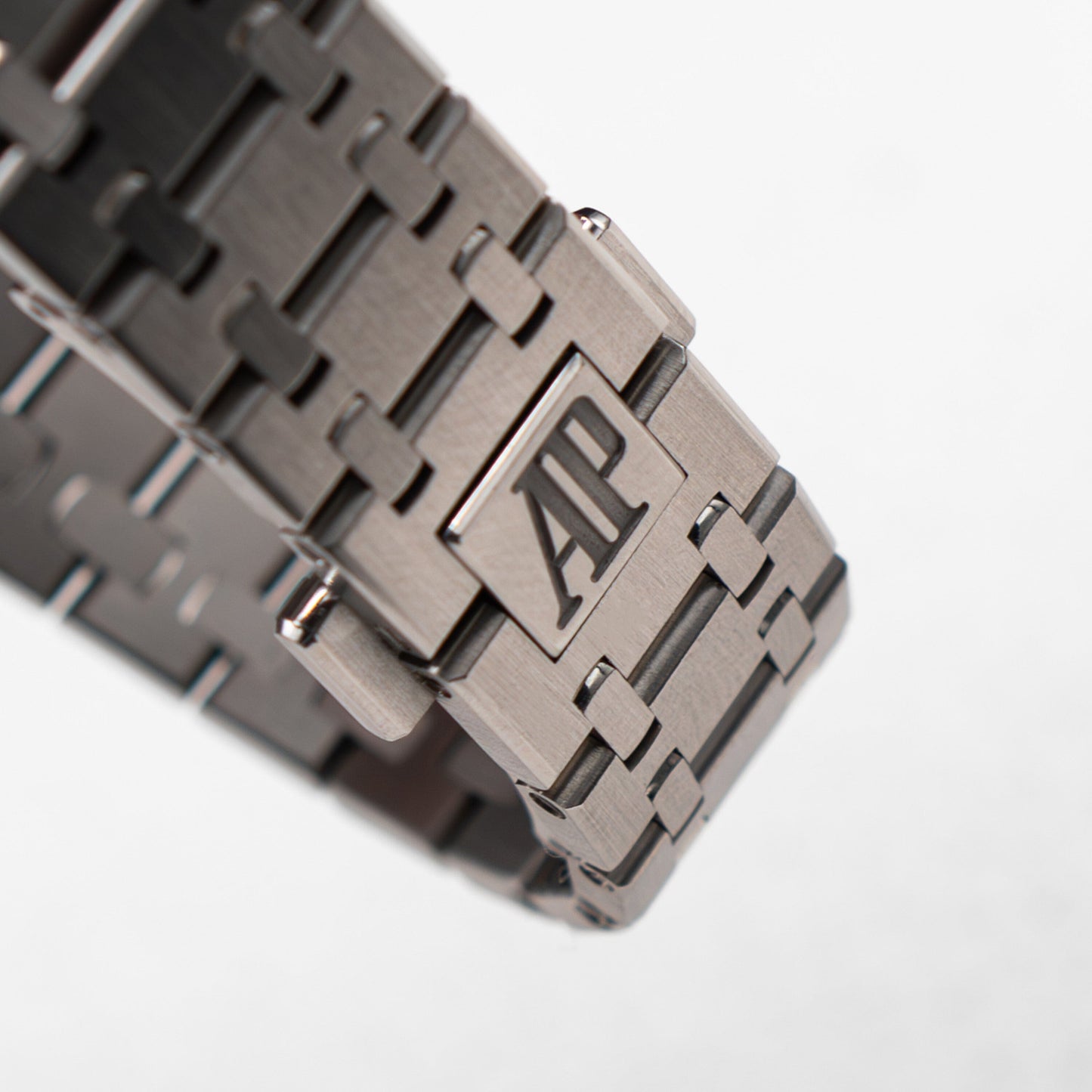 Audemars Piguet Royal Oak 67651ST Diamond Black Dial Ladies Watch - Watches