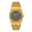Audemars Piguet Royal Oak 8638BA Grey Dial 18K Yellow Gold Ladies Watch - Watches