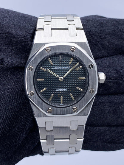 Audemars Piguet Royal Oak 8638ST Black Dial Steel Ladies Watch - Virtual