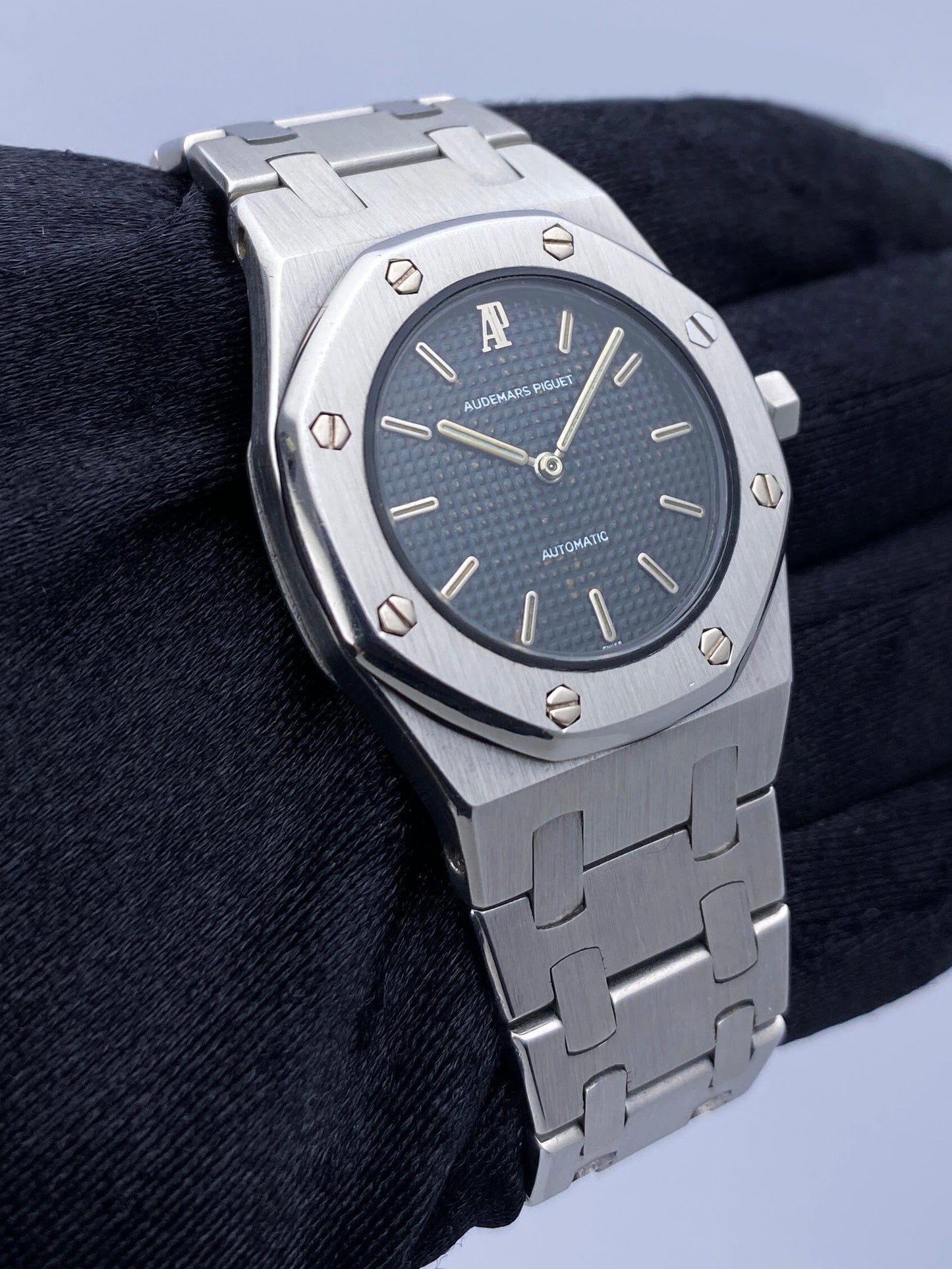 Audemars Piguet Royal Oak 8638ST Black Dial Steel Ladies Watch - Virtual