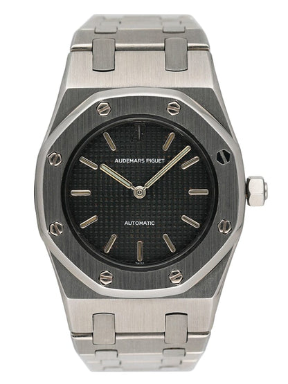 Audemars Piguet Royal Oak 8638ST Black Dial Steel Ladies Watch - Virtual