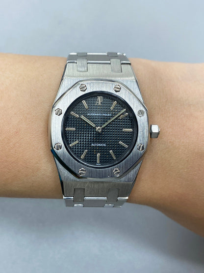Audemars Piguet Royal Oak 8638ST Black Dial Steel Ladies Watch - Virtual