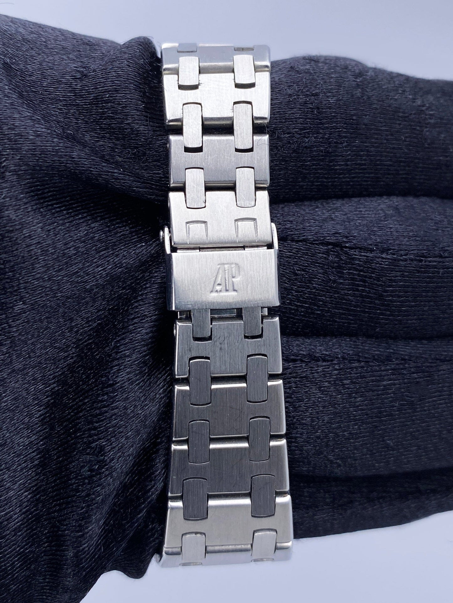 Audemars Piguet Royal Oak 8638ST Black Dial Steel Ladies Watch - Virtual