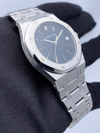Audemars Piguet Royal Oak Black Dial Stainless Steel Mens Watch - Watches