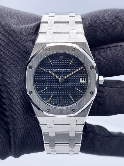 Audemars Piguet Royal Oak Black Dial Stainless Steel Mens Watch - Watches