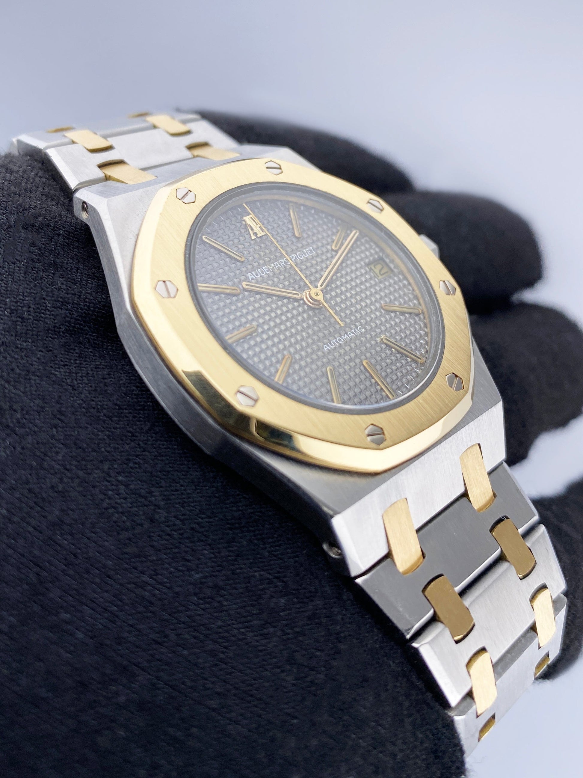 Audemars Piguet Royal Oak Gray Dial Two-Tone Ladies Watch - Watches