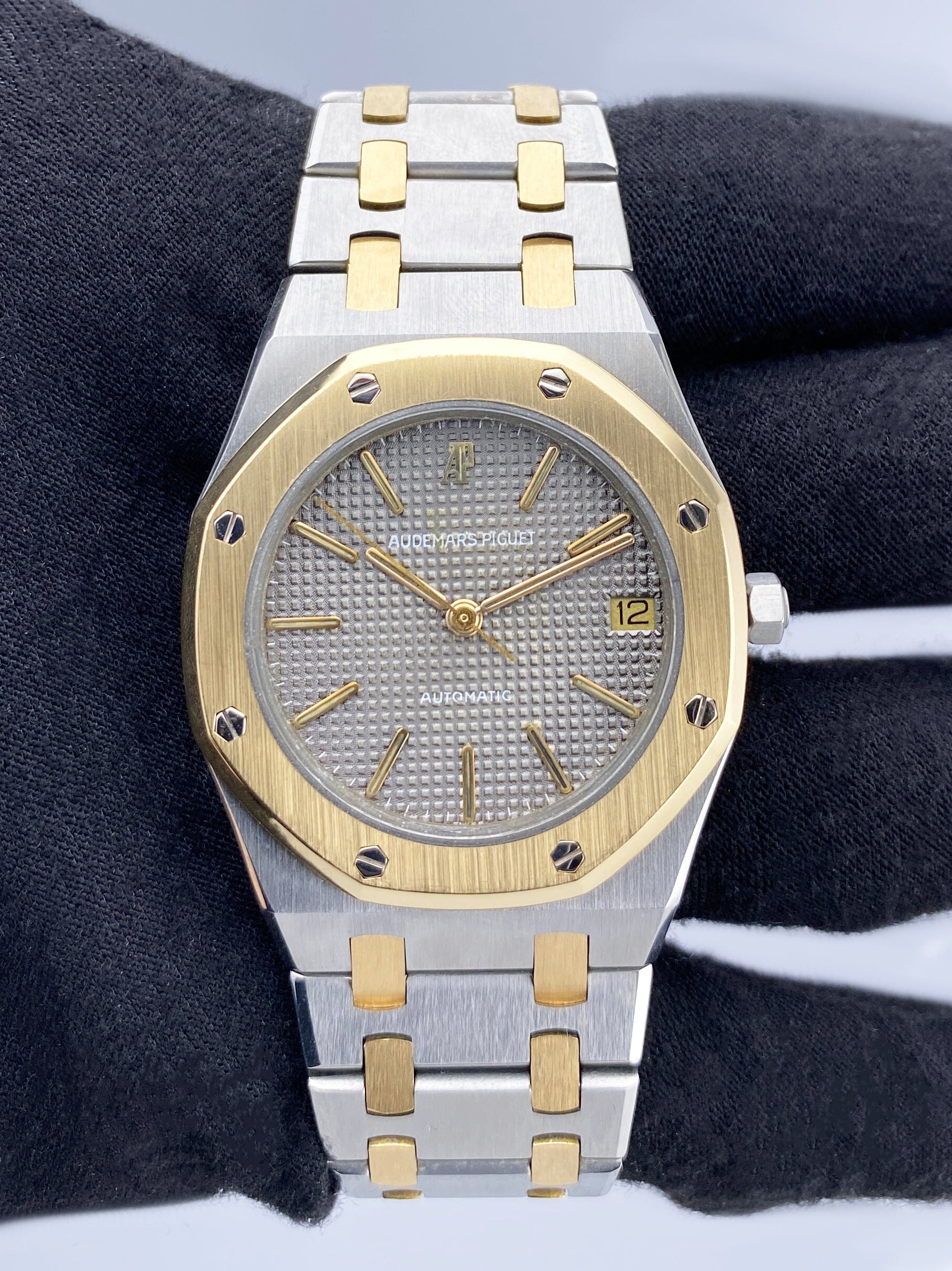 Audemars Piguet Royal Oak Gray Dial Two-Tone Ladies Watch - Watches
