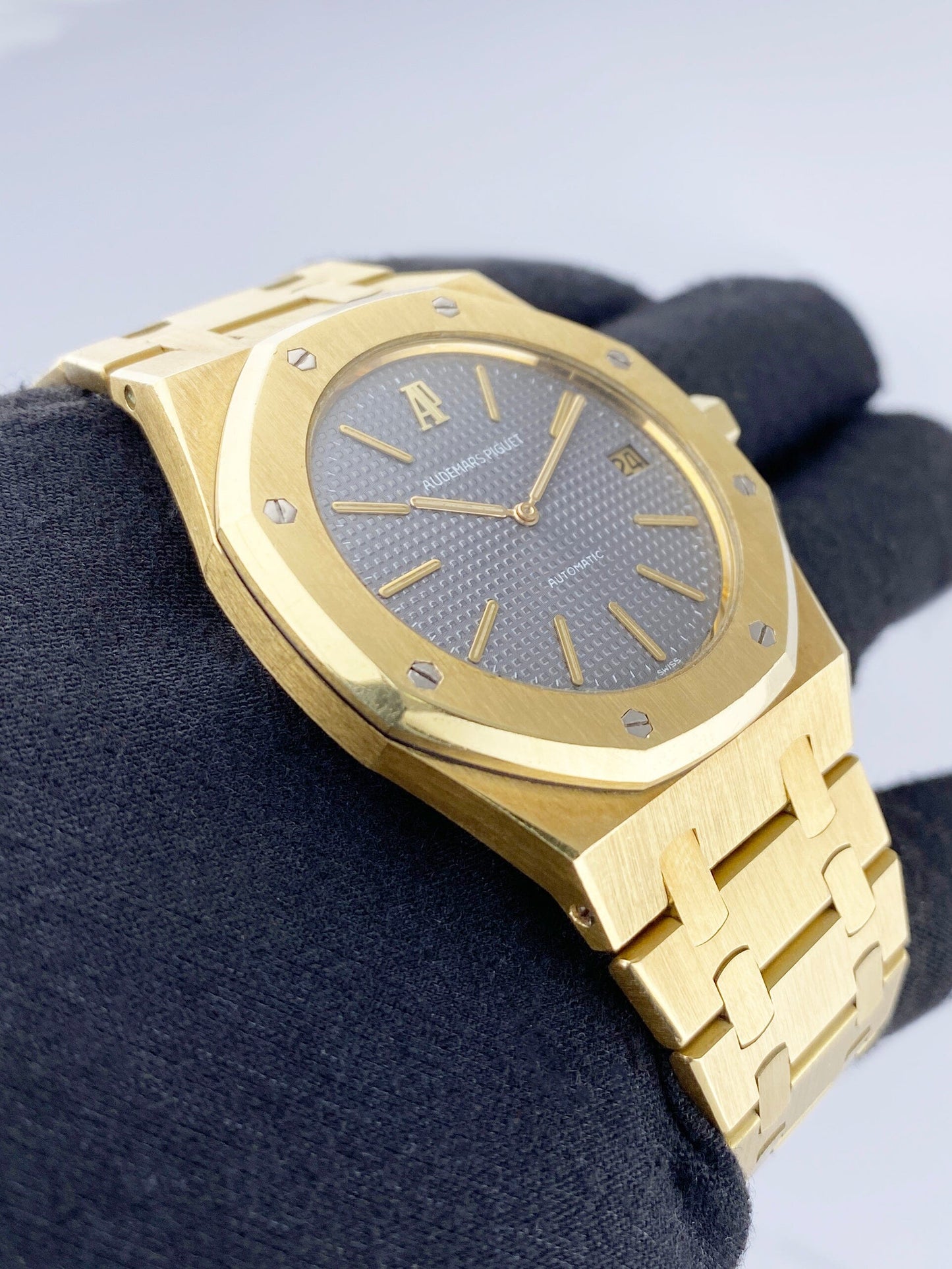 Audemars Piguet Royal Oak Jumbo 5402BA Gray Dial Mens Watch - Watches