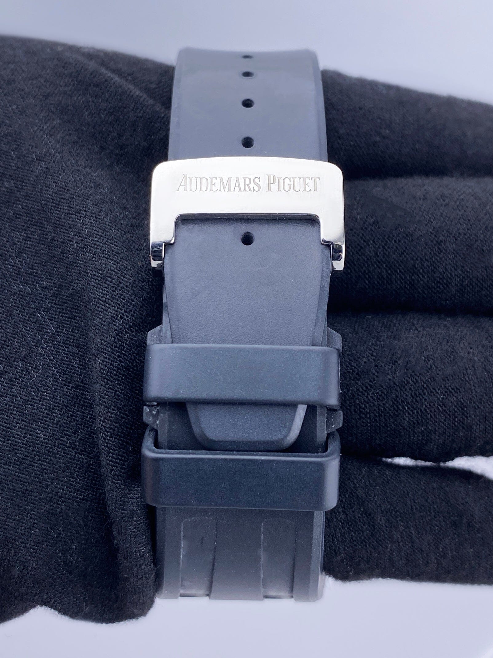 Audemars Piguet Royal Oak Offshore 26048SK Diamond Black Dial Ladies Watch Box Papers - Watches