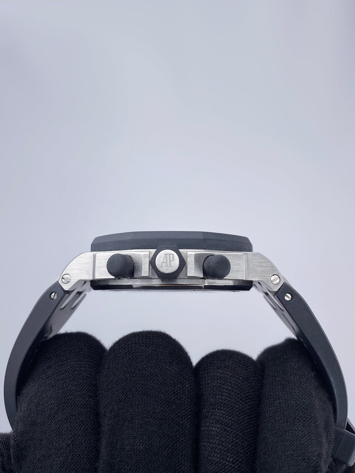 Audemars Piguet Royal Oak Offshore 26048SK Diamond Black Dial Ladies Watch Box Papers - Watches