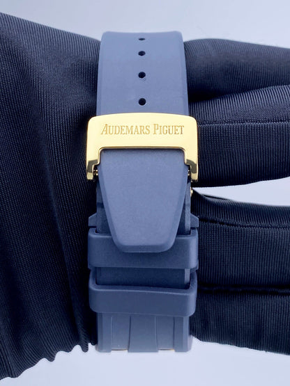 Audemars Piguet Royal Oak Offshore 26231BA Diamond Blue Dial Ladies Watch With Papers - Watches