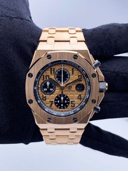 Audemars Piguet Royal Oak Offshore 26470OR Mens Watch Box Papers - Virtual