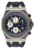 Audemars Piguet Royal Oak Offshore 26470ST Blue Dial Mens Watch With Papers - Watches