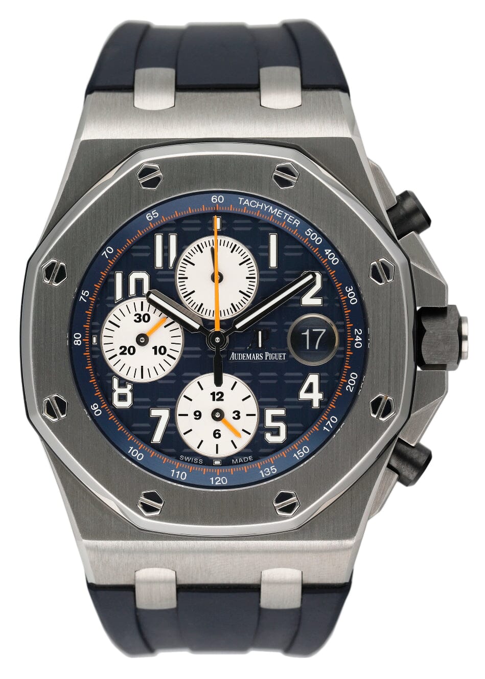 Audemars Piguet Royal Oak Offshore 26470ST Blue Dial Mens Watch With Papers - Watches