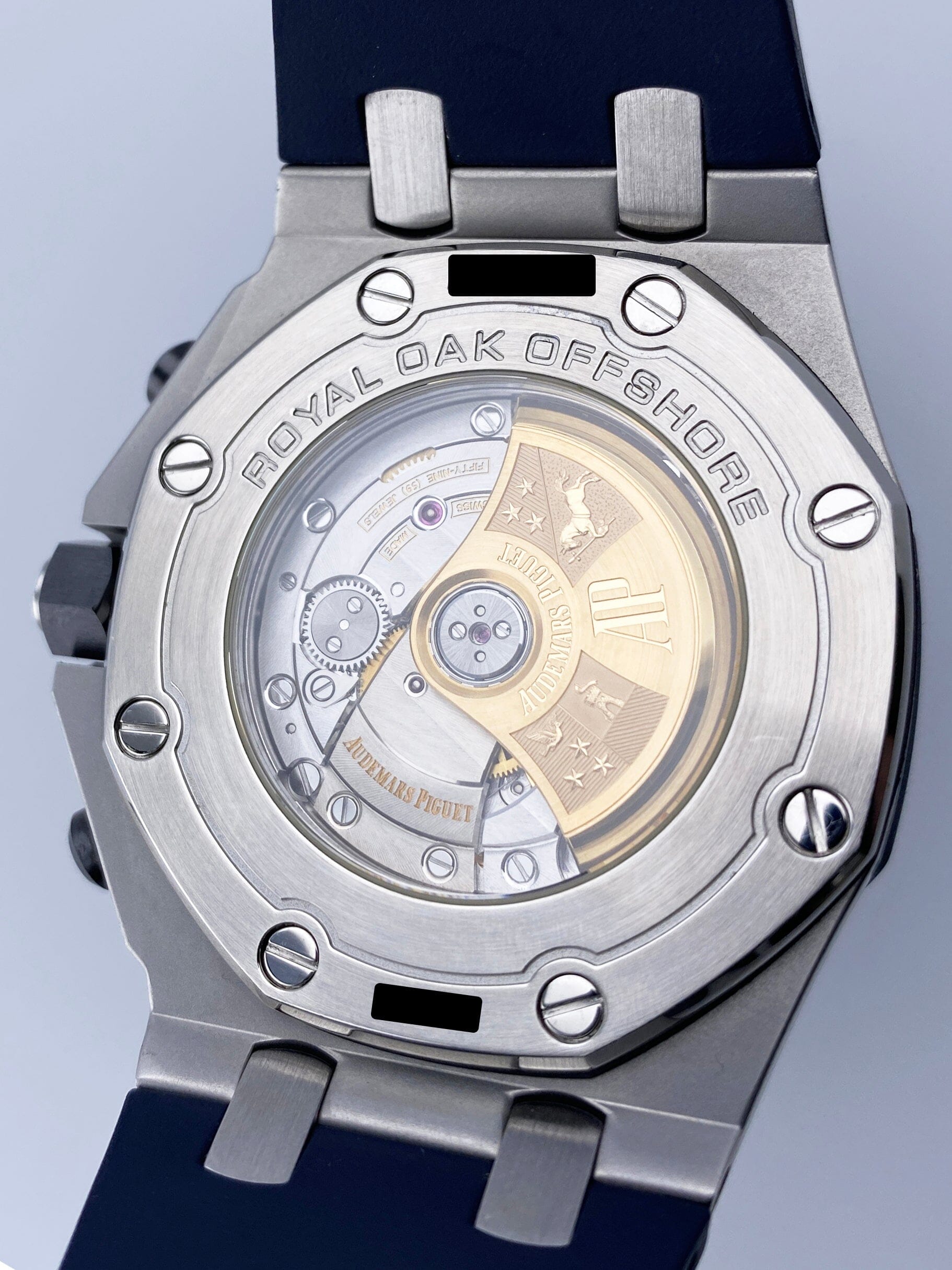 Audemars Piguet Royal Oak Offshore 26470ST Blue Dial Mens Watch With Papers - Watches