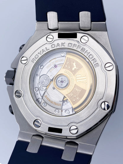 Audemars Piguet Royal Oak Offshore 26470ST Blue Dial Mens Watch With Papers - Watches