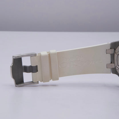 Audemars Piguet Royal Oak Offshore Diver 15710ST White Dial Mens Watch Box Papers - Watches