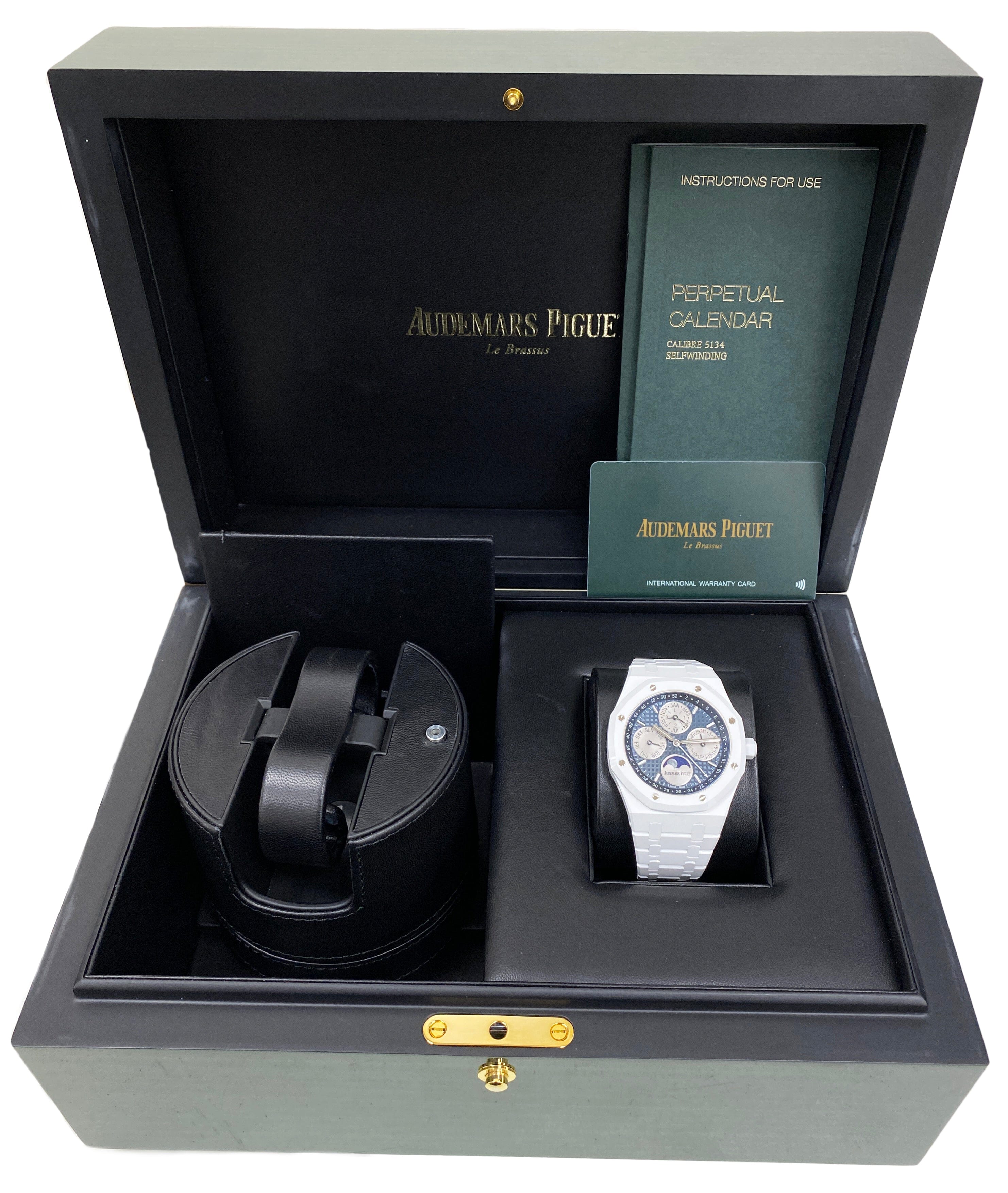 AUDEMARS PIGUET マグカップ 専用ボックス付 Audemars Piguet Royal Oak Perpetual Calendar 26579CB White – Phigora