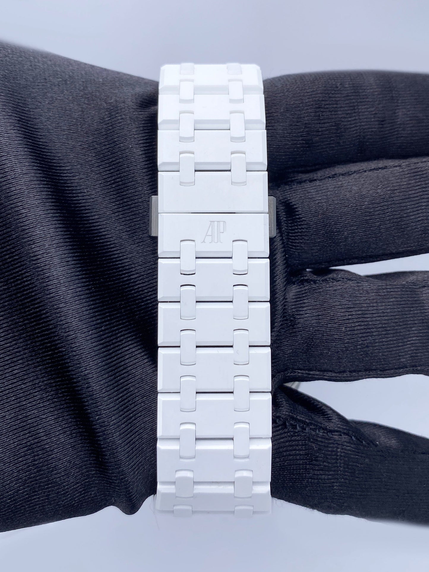 Audemars Piguet Royal Oak Perpetual Calendar 26579CB White Ceramic Mens Watch Box Papers - Watches