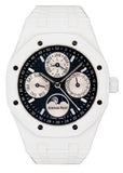 Audemars Piguet Royal Oak Perpetual Calendar 26579CB White Ceramic Mens Watch Box Papers - Watches