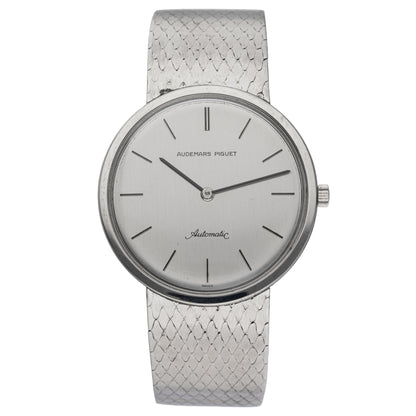 Audemars Piguet Ultra Thin Vintage Stainless Steel Mens Watch - Watches