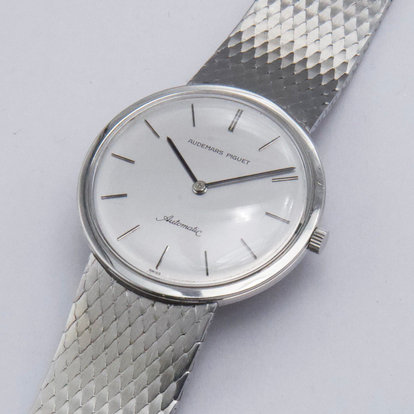 Audemars Piguet Ultra Thin Vintage Stainless Steel Mens Watch - Watches