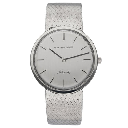 Audemars Piguet Ultra Thin Vintage Stainless Steel Mens Watch - Watches