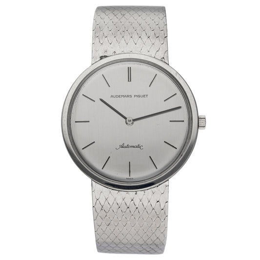 Audemars Piguet Ultra Thin Vintage Stainless Steel Mens Watch