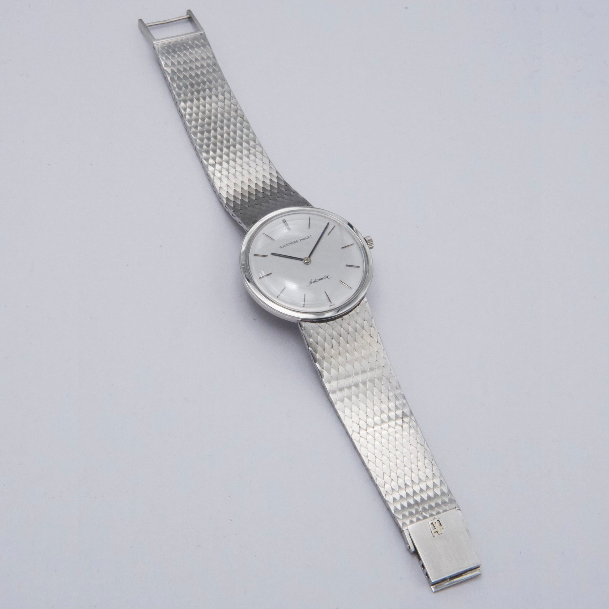 Audemars Piguet Ultra Thin Vintage Stainless Steel Mens Watch - Watches