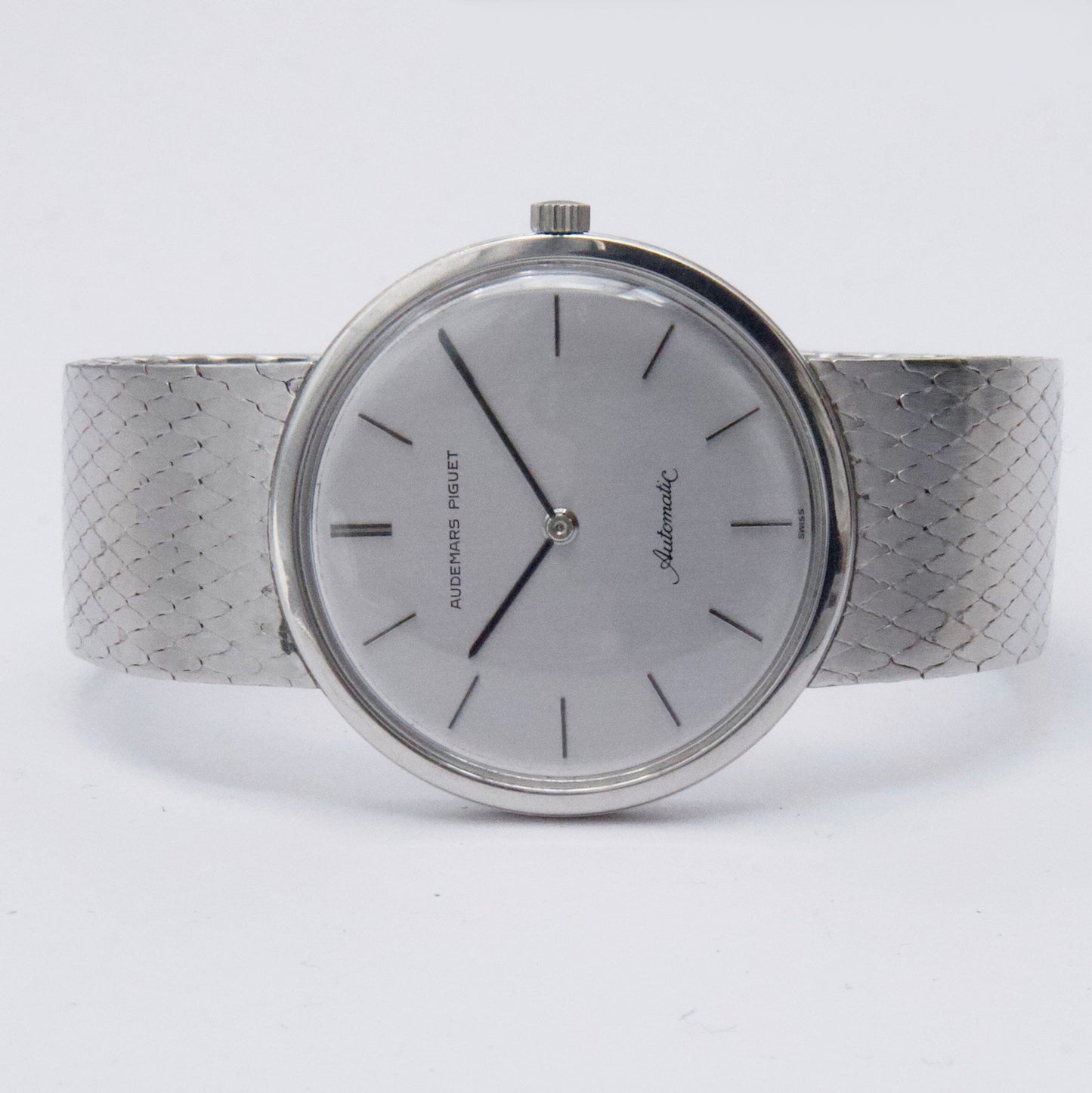 Audemars Piguet Ultra Thin Vintage Stainless Steel Mens Watch - Watches