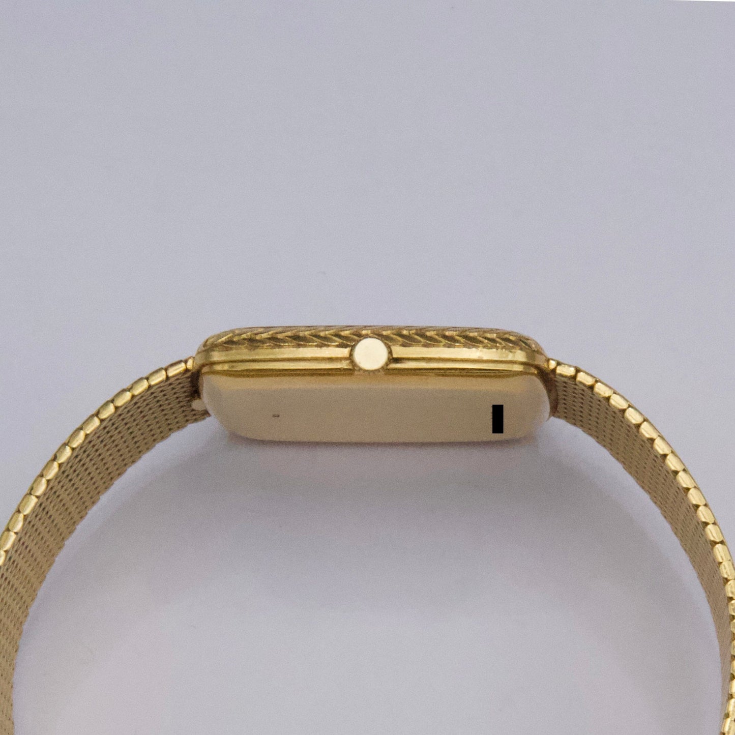 Audemars Piguet Vintage Black Dial 18K Yellow Gold Mens Watch - Watches