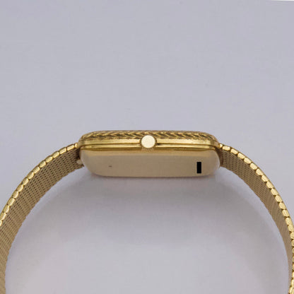 Audemars Piguet Vintage Black Dial 18K Yellow Gold Mens Watch - Watches