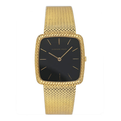 black and gold dress watch IWC Yellow Gold Dress Watch – Analog:Shift