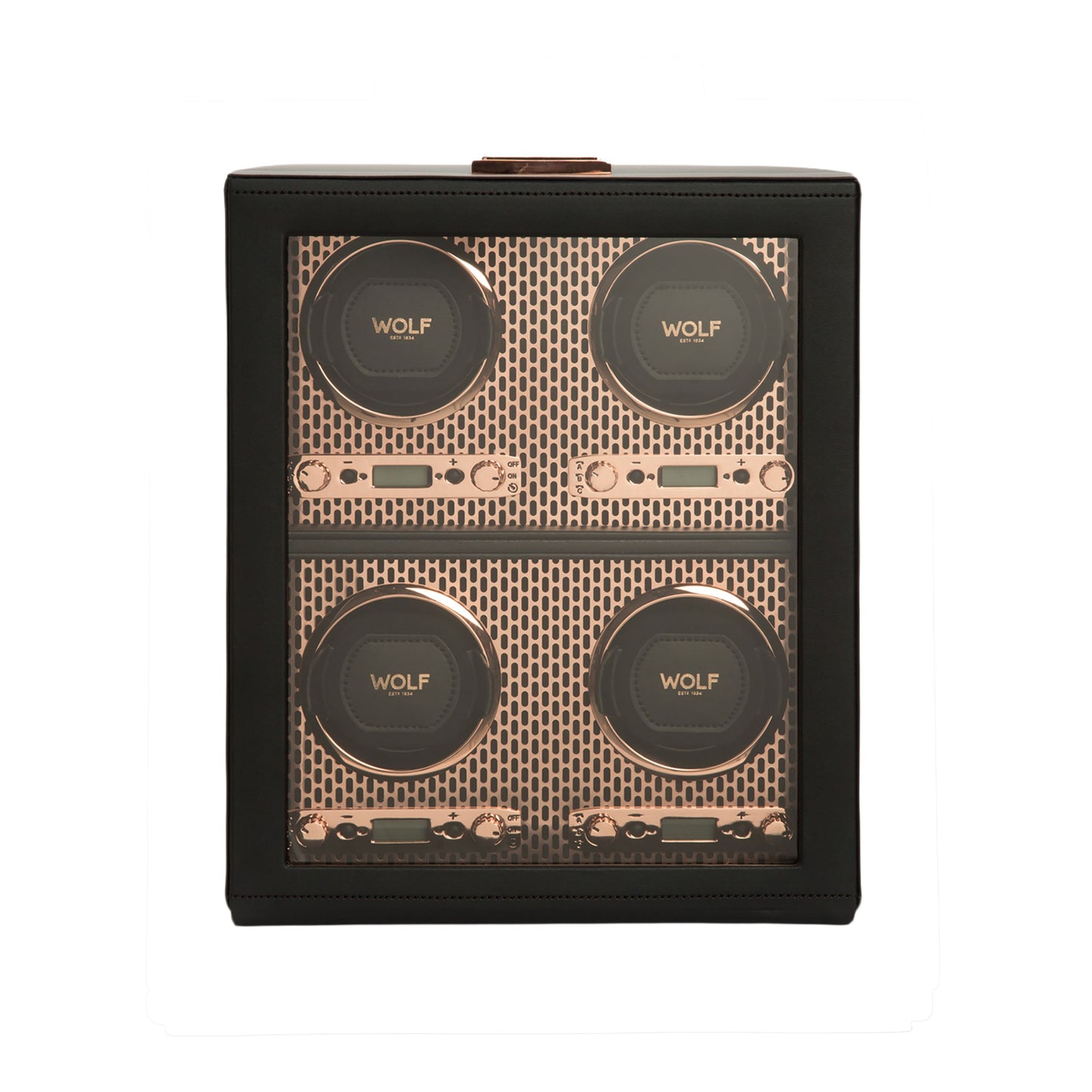 Axis 4 Piece Watch Winder - Copper
