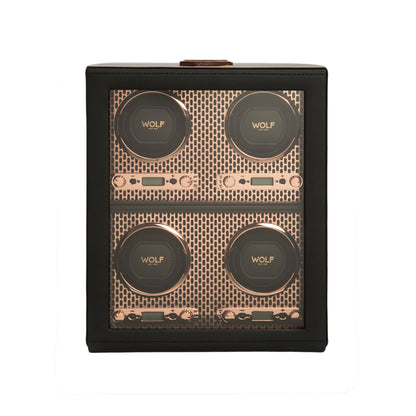 Axis 4 Piece Watch Winder - Copper