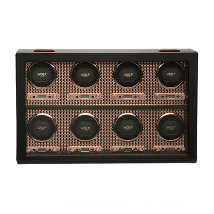 Axis 8 Piece Watch Winder - Copper