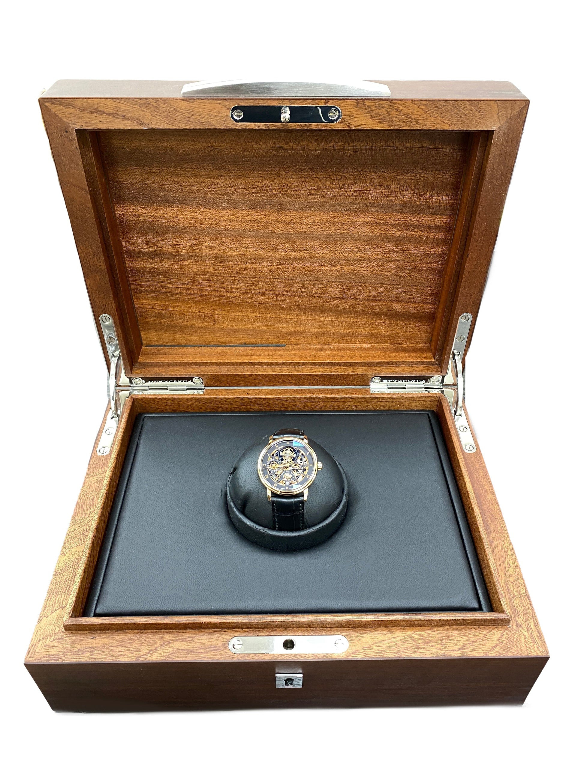 Blancpain Villeret Tourbillon 6025AS-3630-55 Mens Watch Box Papers - Watches