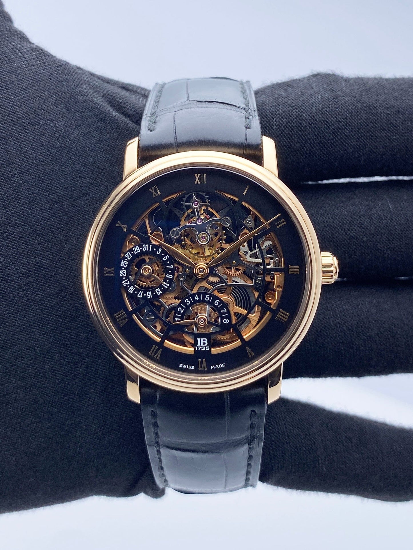 Blancpain Villeret Tourbillon 6025AS-3630-55 Mens Watch Box Papers - Watches